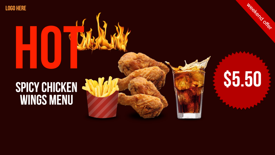 Grilled menu