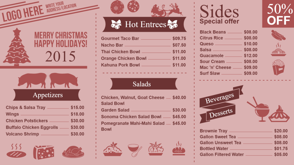 Restaurant menu templates-02