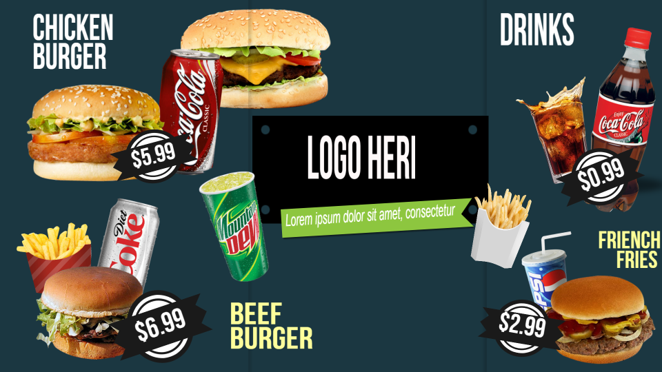 Burger menu