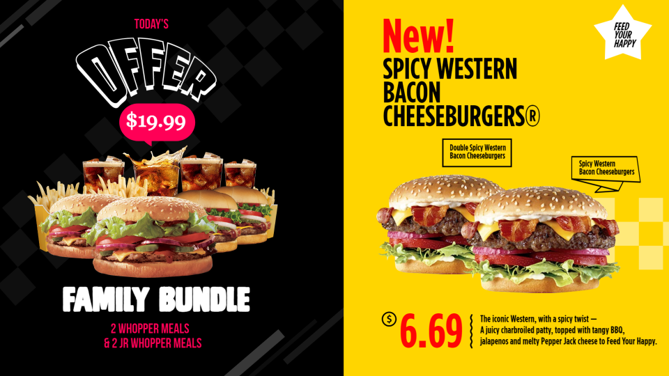 Burger Offer Menu Design