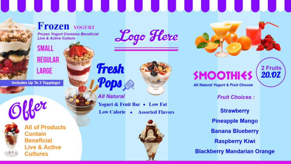 Ice cream parlour menu-01