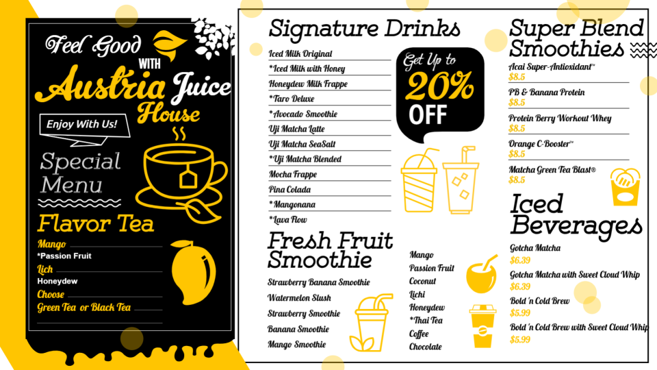 Juice Menu Design-01 Juice Menu Design-01