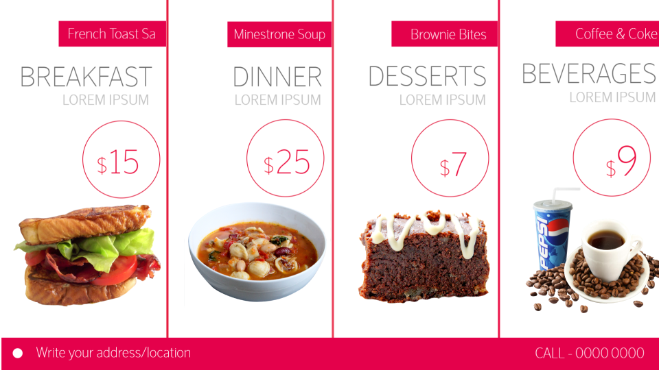Restaurant menu board-03