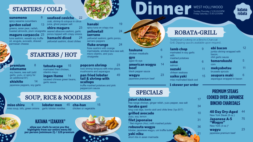 Dinner Menu Board Design-01 Dinner Menu Board Design-01