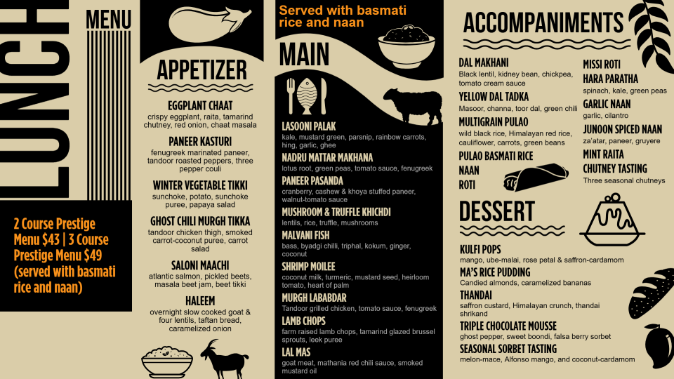 Lunch Menu Design Template Lunch Menu Design Template