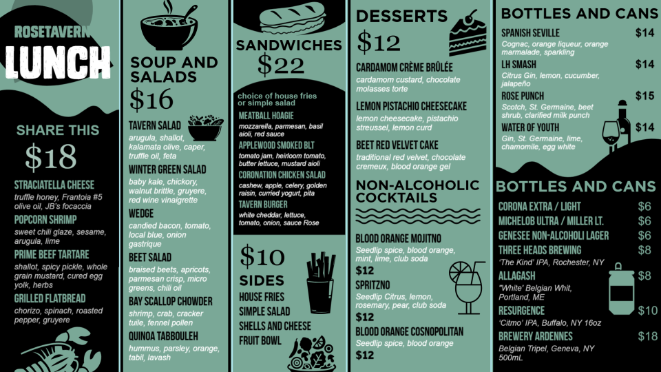 Lunch Menu Template Design Lunch Menu Template Design