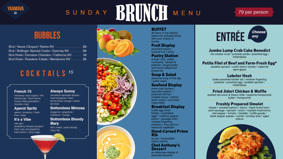 Brunch Menu Board Design Brunch Menu Board Design
