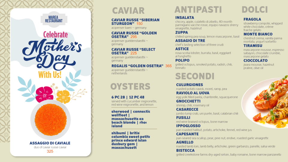 Beautiful Mothers Day Menu Design Beautiful Mothers Day Menu Design