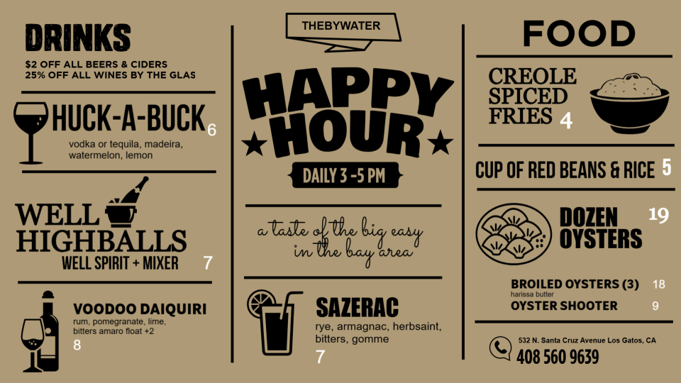 Best Happy Hour Special Menu Design Best Happy Hour Special Menu Design