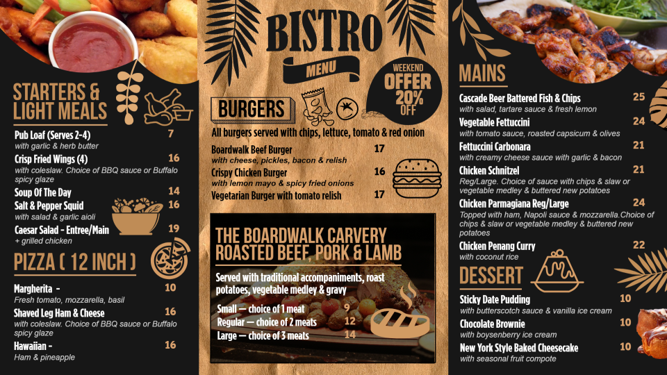 Bistro Menu Board-02 Bistro Menu Board-02