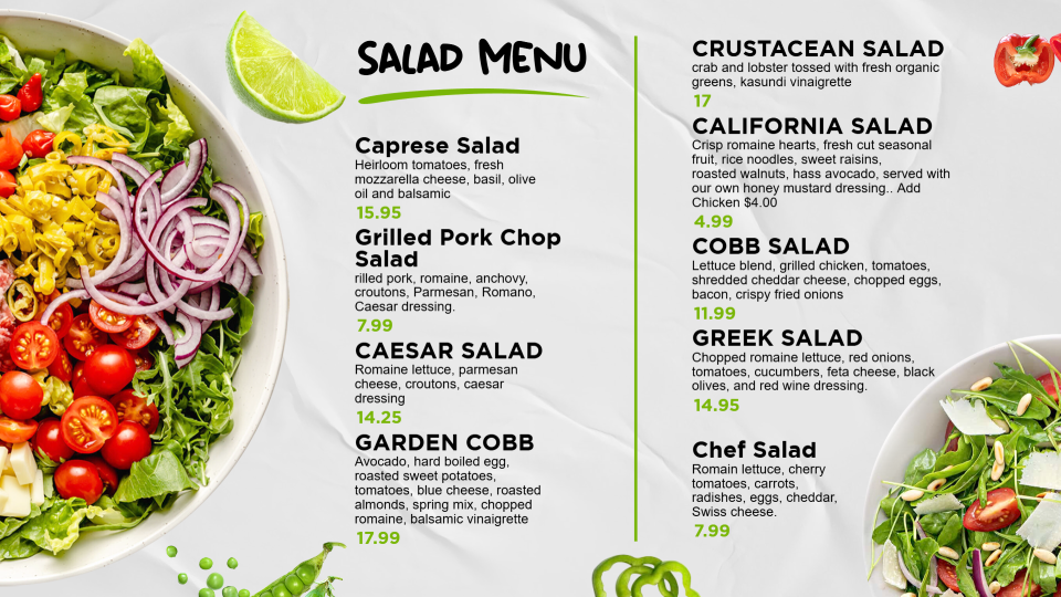 Salad Screen Wall 2 Salad Screen Wall 2