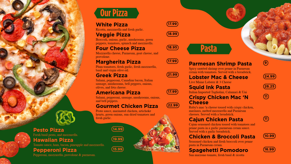 Pizza Menu Wall2