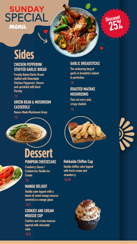 Dinner Menu Wall-03 Dinner Menu Wall-03