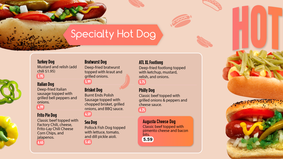 Hotdog Menu Wall-01