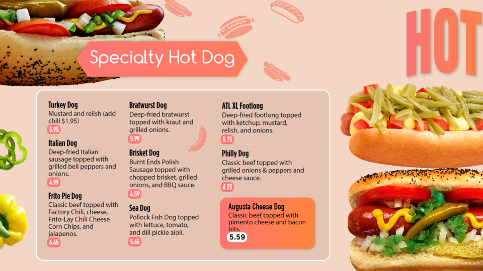 Hotdog Menu Wall-01 Hotdog Menu Wall-01