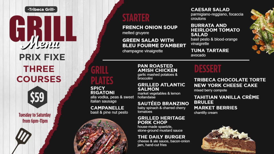 Online Grill Menu Image Online Grill Menu Image