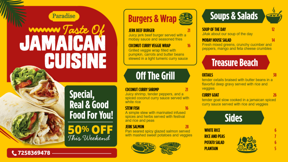 Jamaican Cuisine Jamaican Cuisine