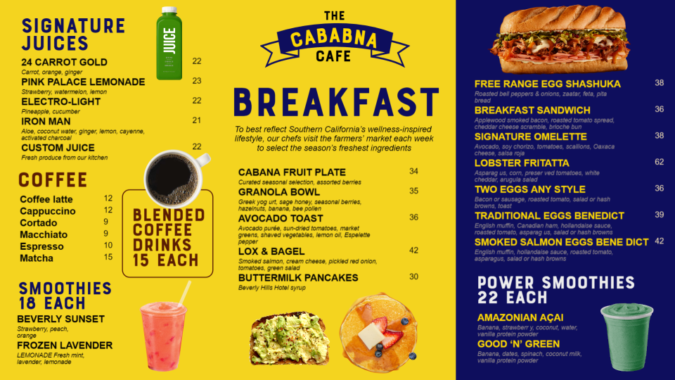 Editable Breakfast Menu Design Template Editable Breakfast Menu Design Template