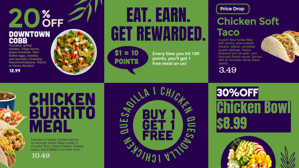 Menuboard Offer Template