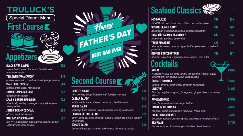 Savor the Love: DSMenu's Father's Day Restaurant Menu