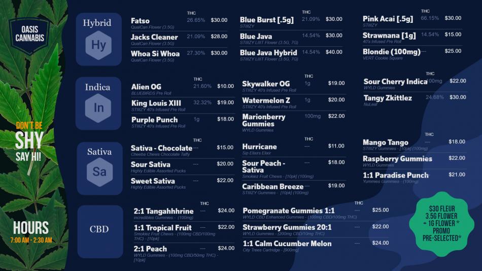 Elevate Your Cannabis Experience: DSMenu's Engaging Dispensary Menu Design