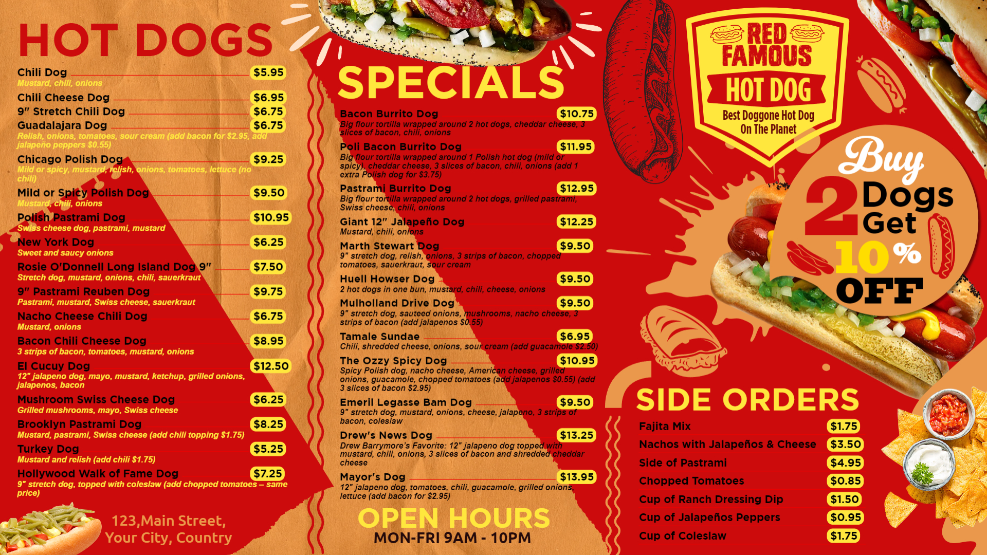 Order MARCIA'S HOT DOG - Framingham, MA Menu Delivery [Menu & Prices]