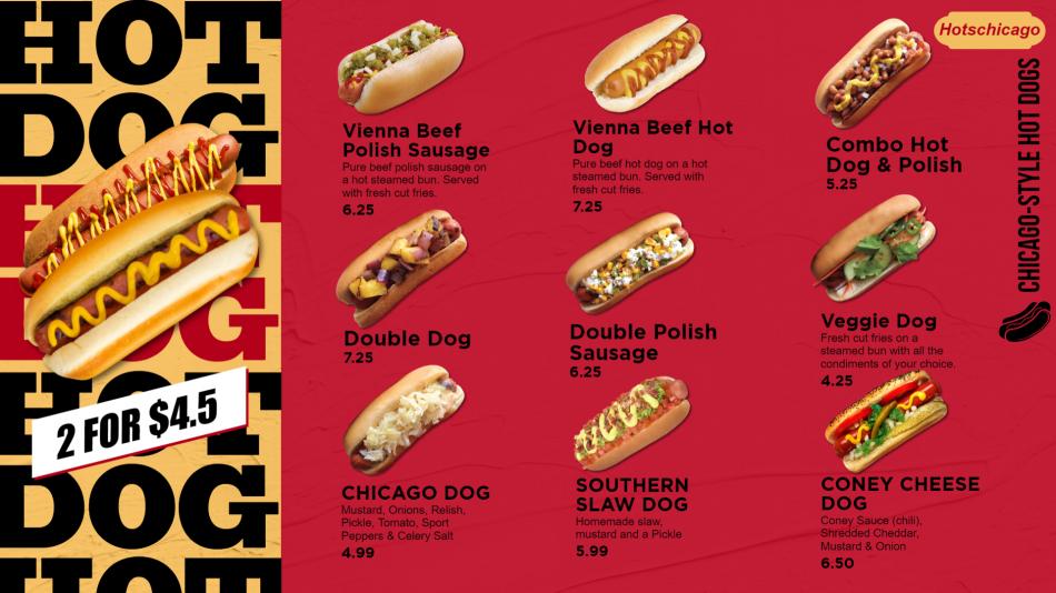 Indulge in Flavor: Explore Our Free Best Hot Dog Menu Design